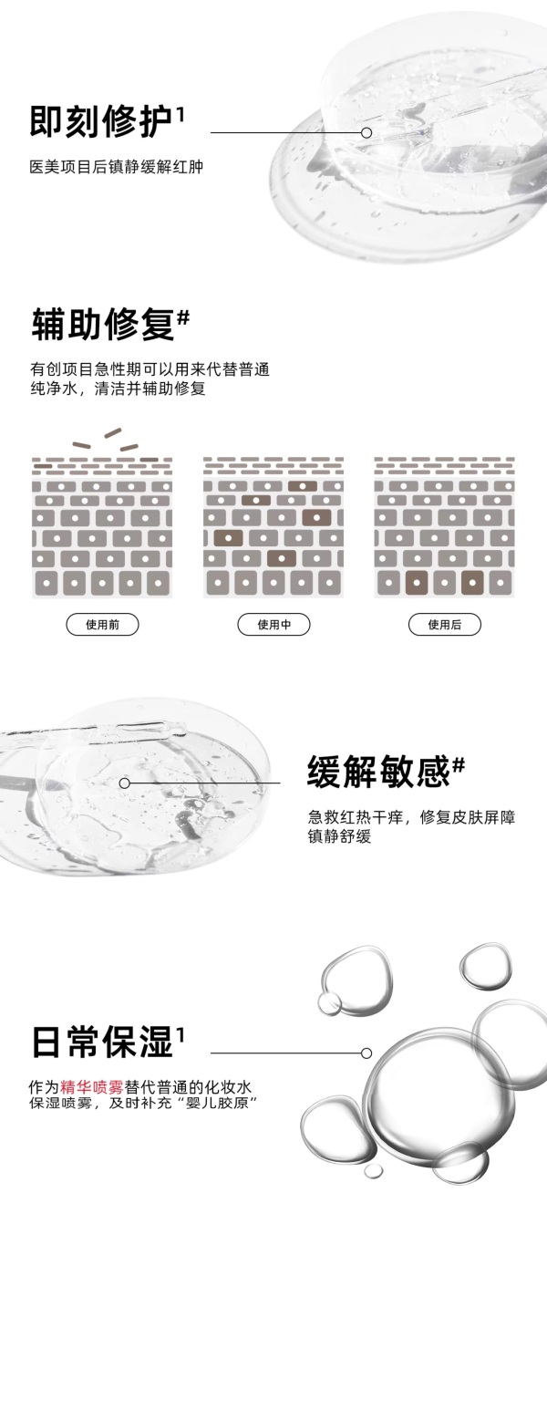 重组胶原蛋白医用修复喷雾 100ml