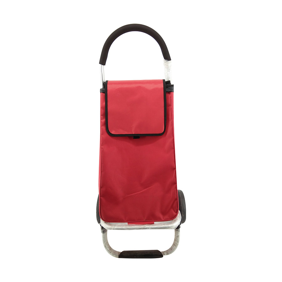 Foldable shopping trolley