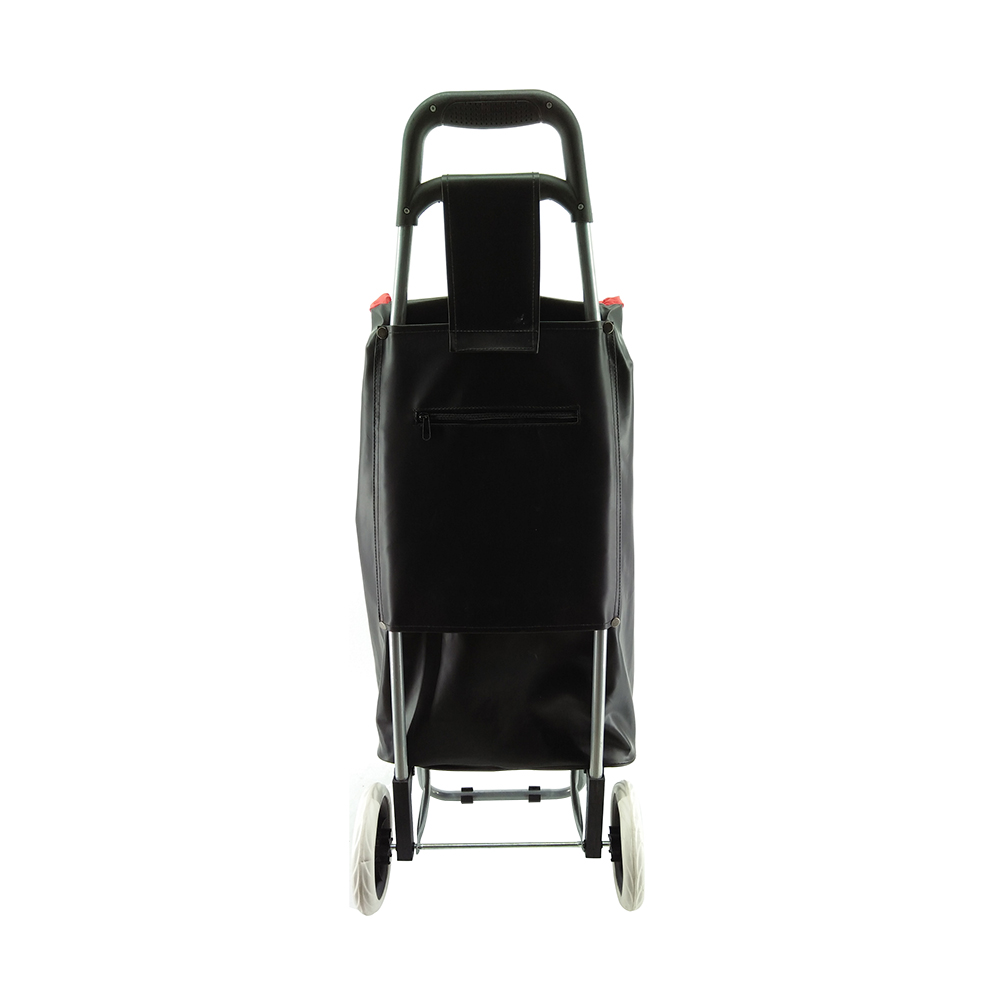 PVC Shiny fabric  shopping trolley