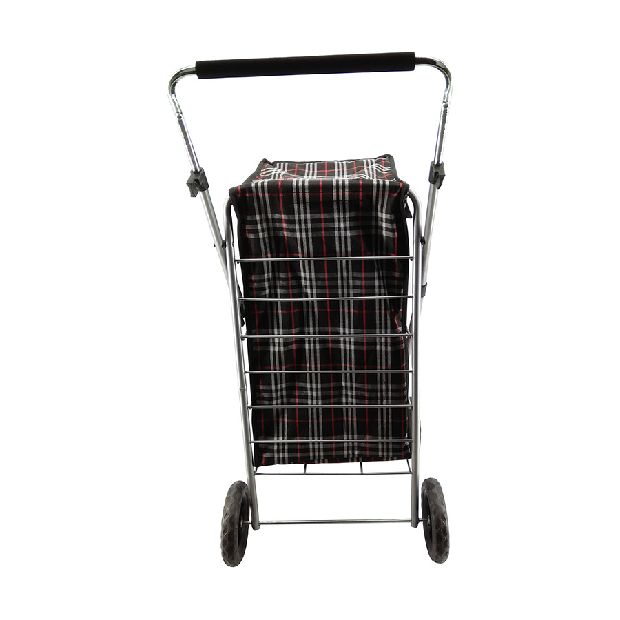 Four wheel  shopping trolley