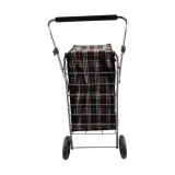 Four wheel  shopping trolley