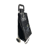 PVC Shiny fabric  shopping trolley