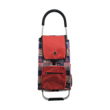 Foldable shopping trolley