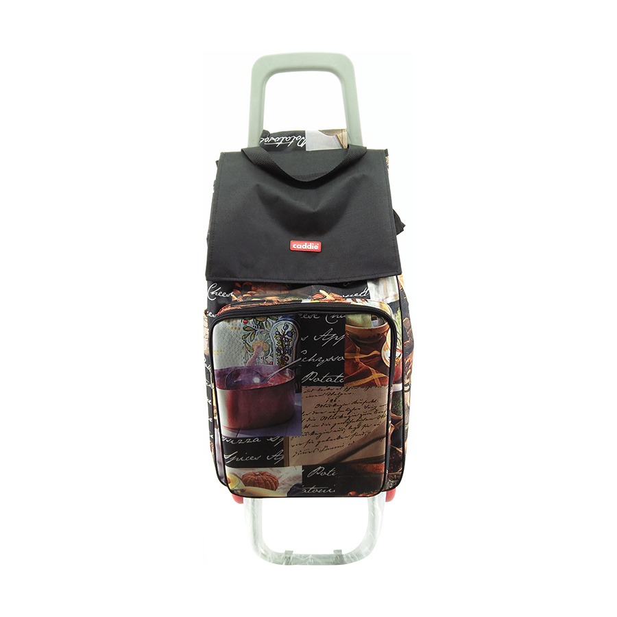 The extra pocket  shopping trolley