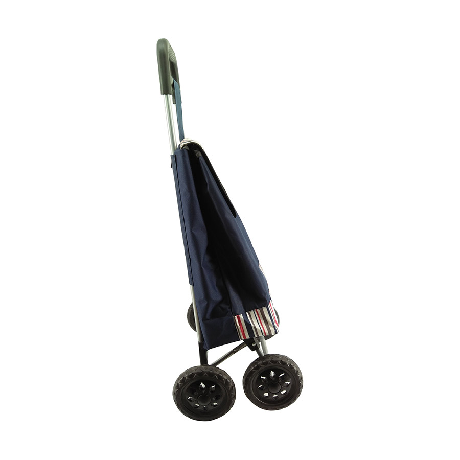 Four wheel  shopping trolley