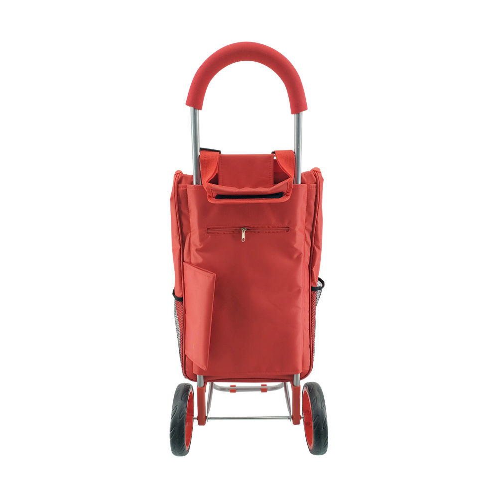 The extra pocket  shopping trolley
