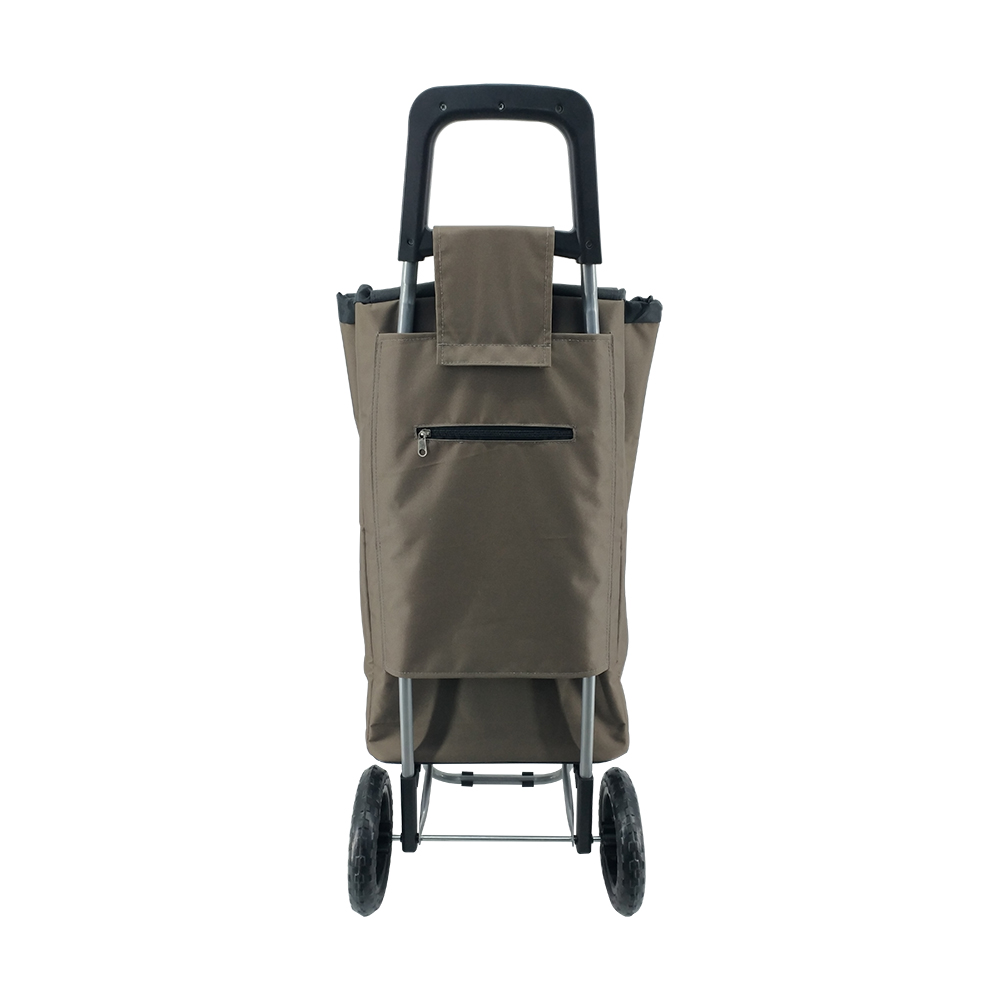 The extra pocket  shopping trolley