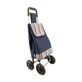 Four wheel  shopping trolley