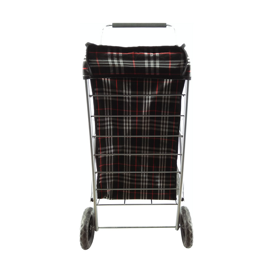 Four wheel  shopping trolley