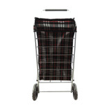 Four wheel  shopping trolley