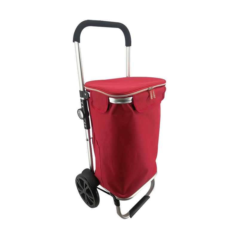 Alu alloy shopping trolley
