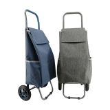 The extra pocket shopping trolley
