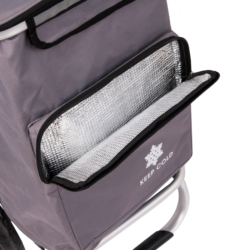 Alu alloy shopping trolley