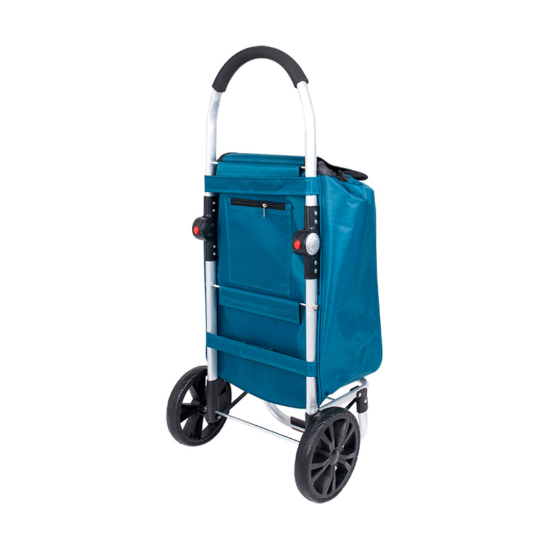 Alu alloy shopping trolley