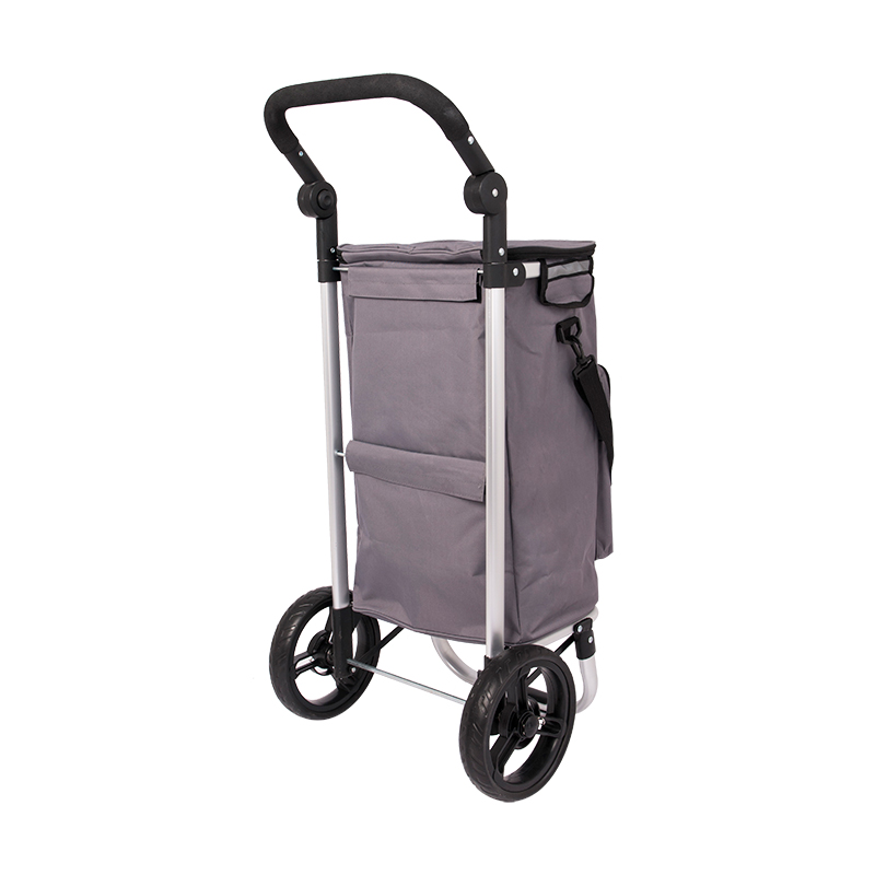 Alu alloy shopping trolley