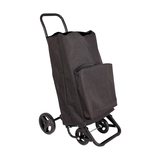 Four wheel shopping trolley