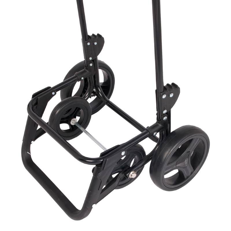 Four wheel shopping trolley