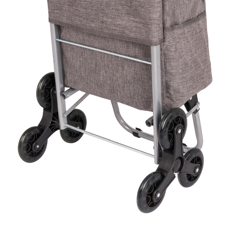 Climbing stairs shopping trolley