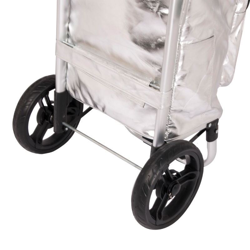 Alu alloy shopping trolley