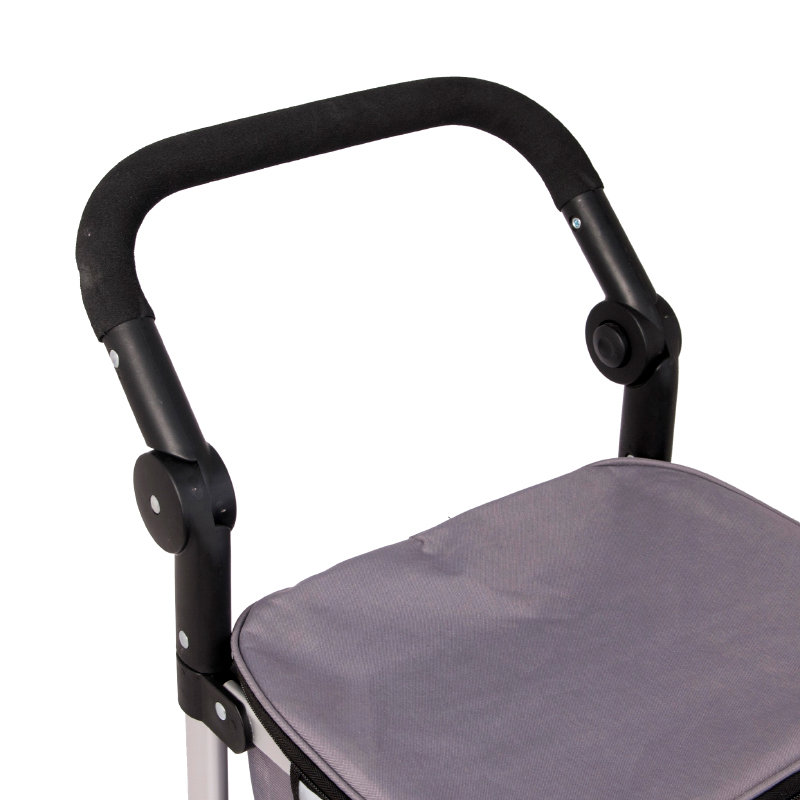 Alu alloy shopping trolley