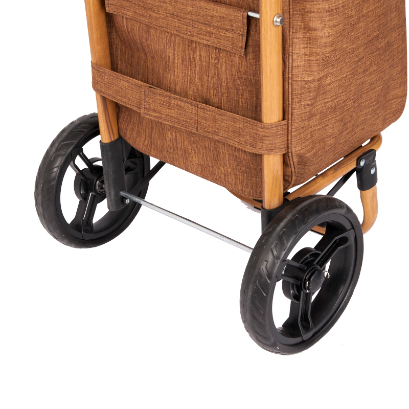 Alu alloy shopping trolley