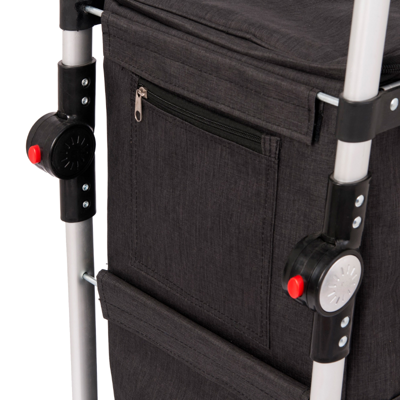 Alu alloy shopping trolley