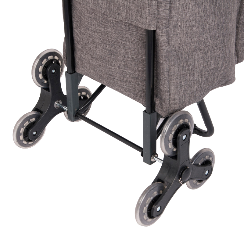 Climbing stairs shopping trolley