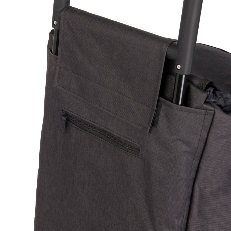 The extra pocket shopping trolley