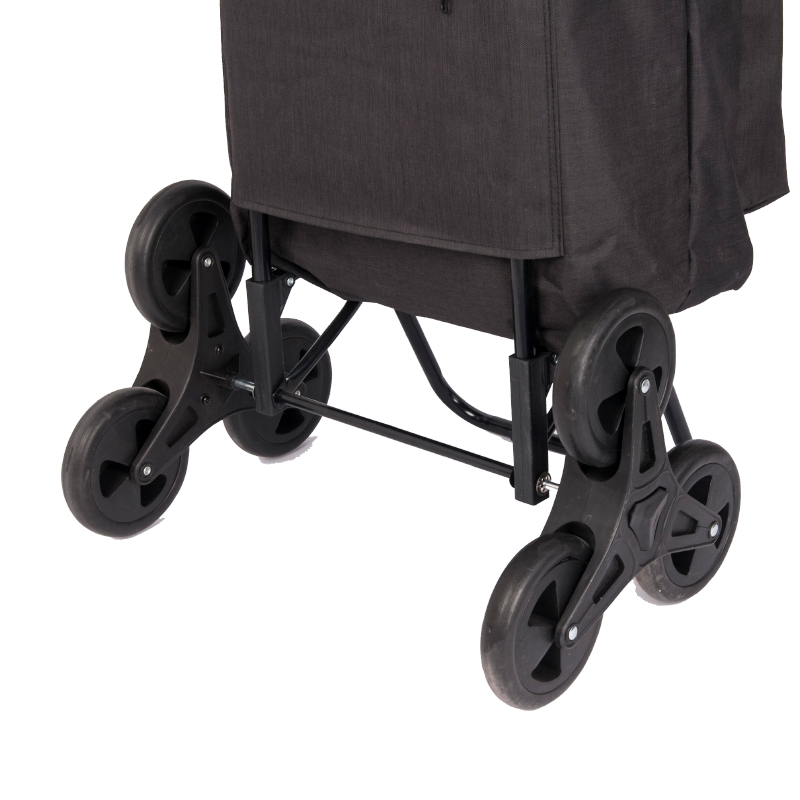 Climbing stairs shopping trolley