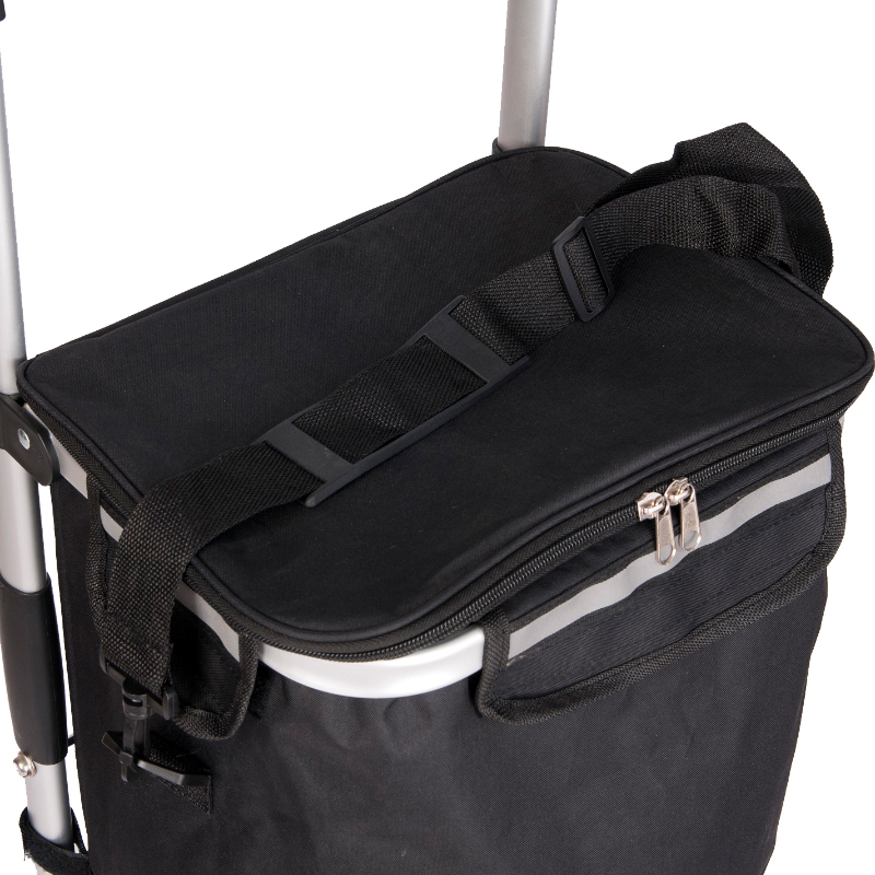 Alu alloy shopping trolley