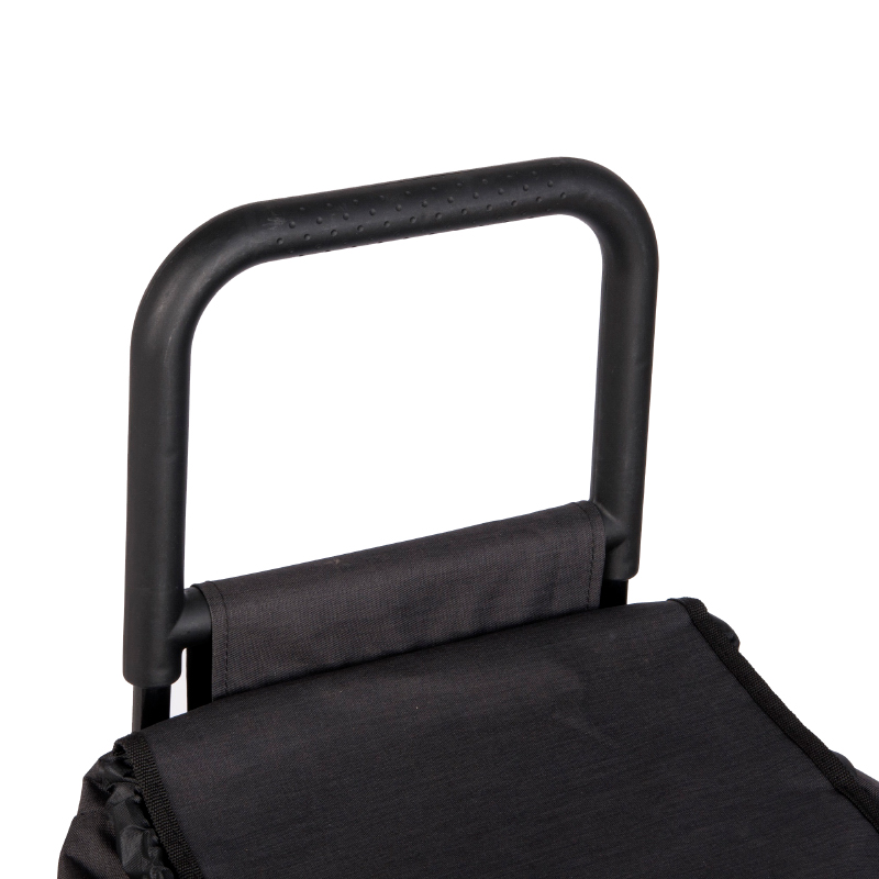 The extra pocket shopping trolley