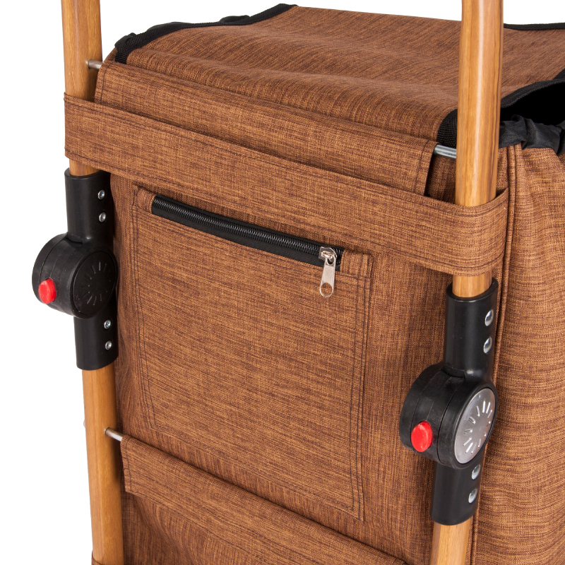 Alu alloy shopping trolley