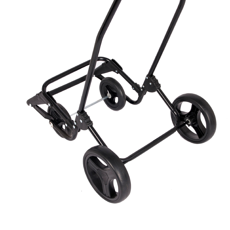 Four wheel shopping trolley