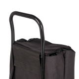 Four wheel shopping trolley
