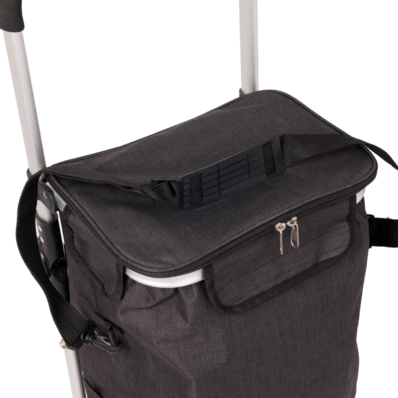 Alu alloy shopping trolley