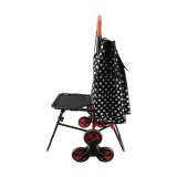 Climbing stairs shopping trolley