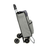 Multiple wheels and Wire frame trolley
