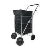 Multiple wheels and Wire frame trolley