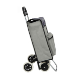 Four wheel  shopping trolley