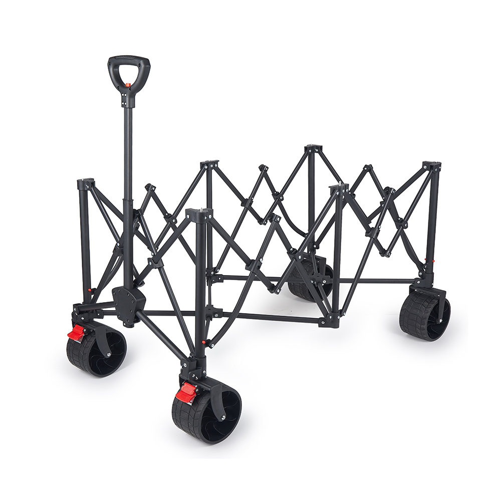 Folding wagon with Tail opening function