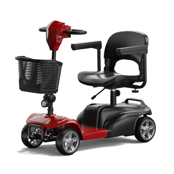 4 Wheel Mobility Scooter AT-X-02C-Red