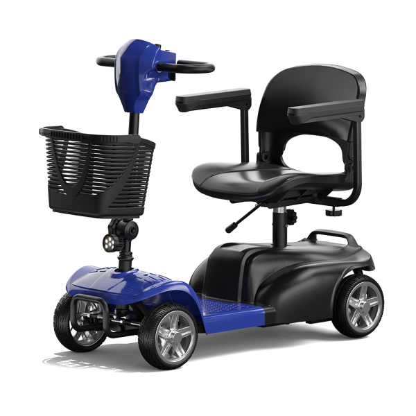 4 Wheel Mobility Scooter AT-X-02C-Blue