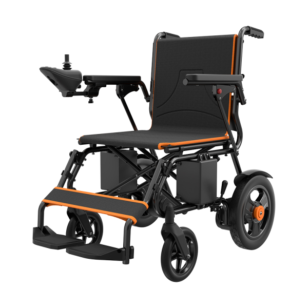 Electronic Wheelchair AT-B02 -Black & Orange