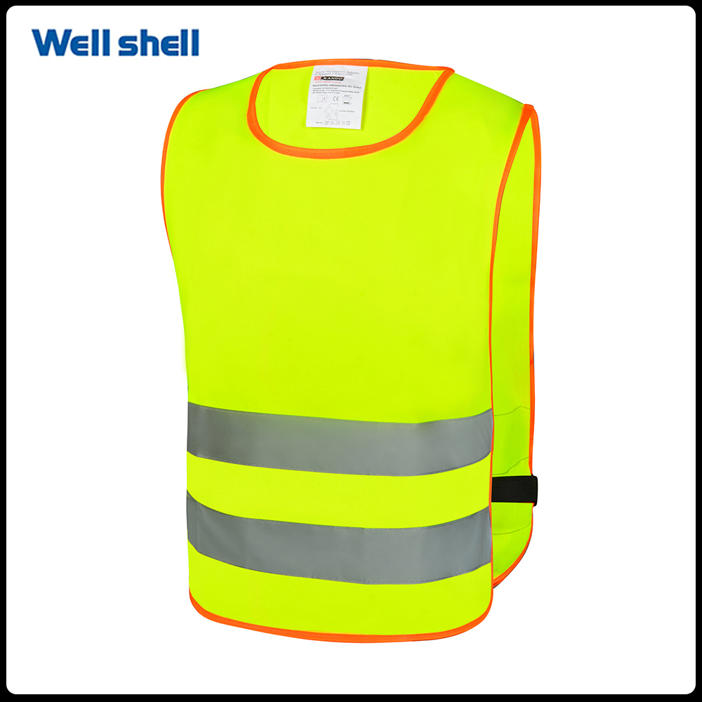 Well Shell brand Children safety reflective vestWL-085