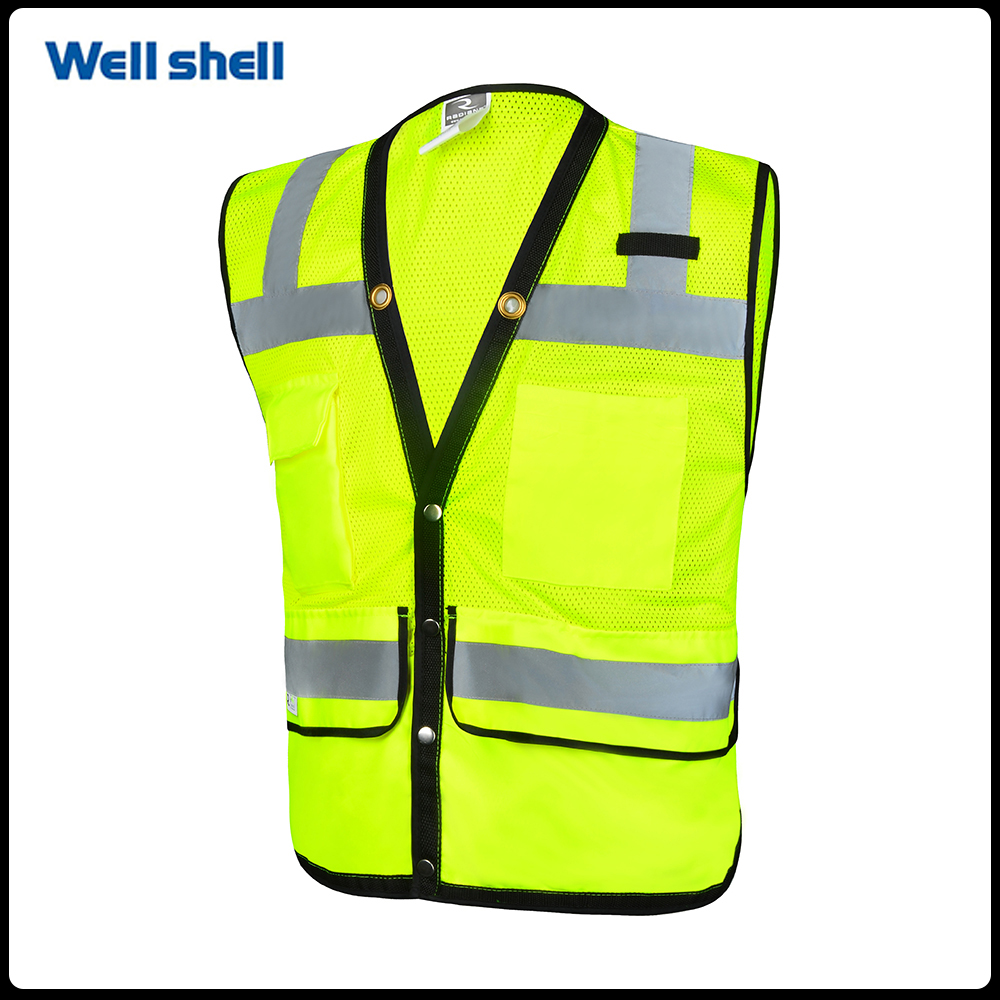 Reflective traffic safety vestWL-046