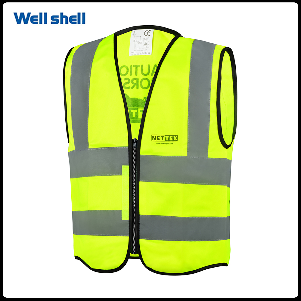 PPE safety equipment Kids High Visibility Vests, Child Safety Vest Reflective with Hook and LoopWL-093