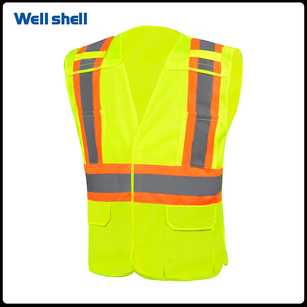 Mesh High Visibility Safety VestWL-037