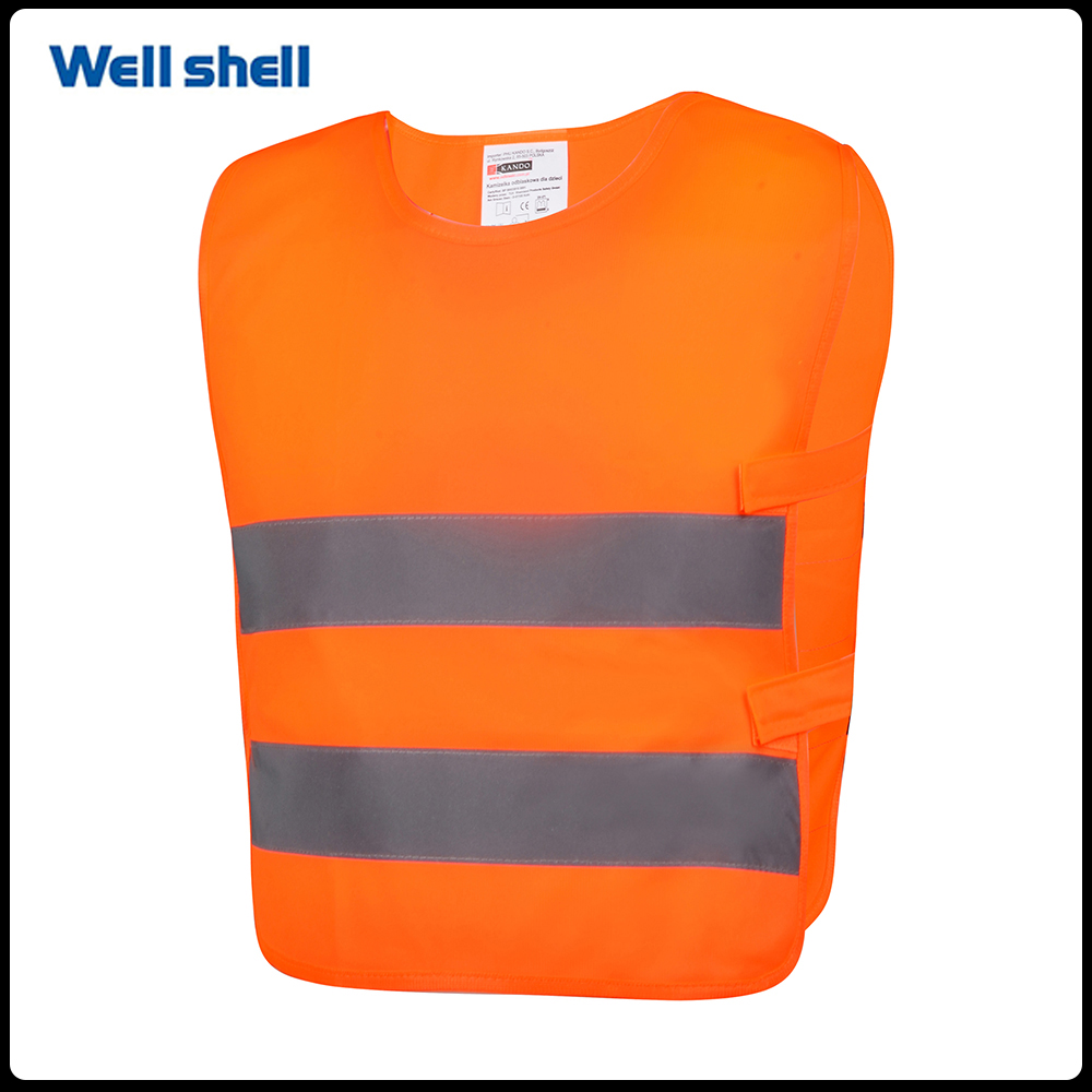 CE EN 17353 High Visibility Reflective safety children vest WL-087