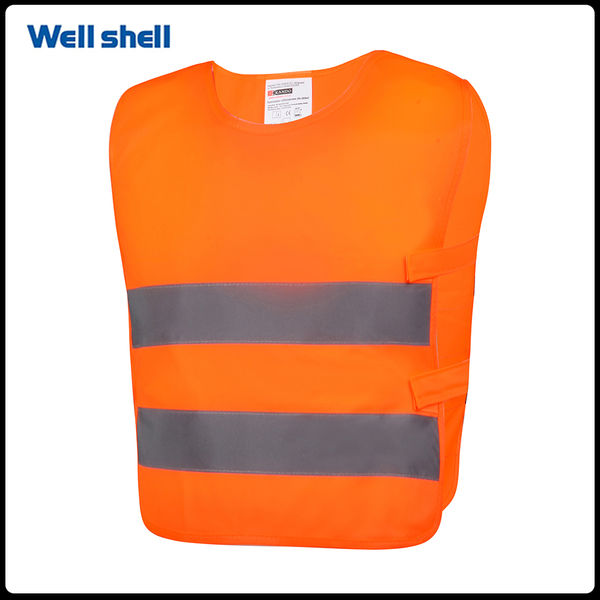 CE EN 17353 High Visibility Reflective safety children vest  WL-087