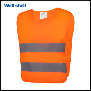 CE EN 17353 High Visibility Reflective safety children vest 